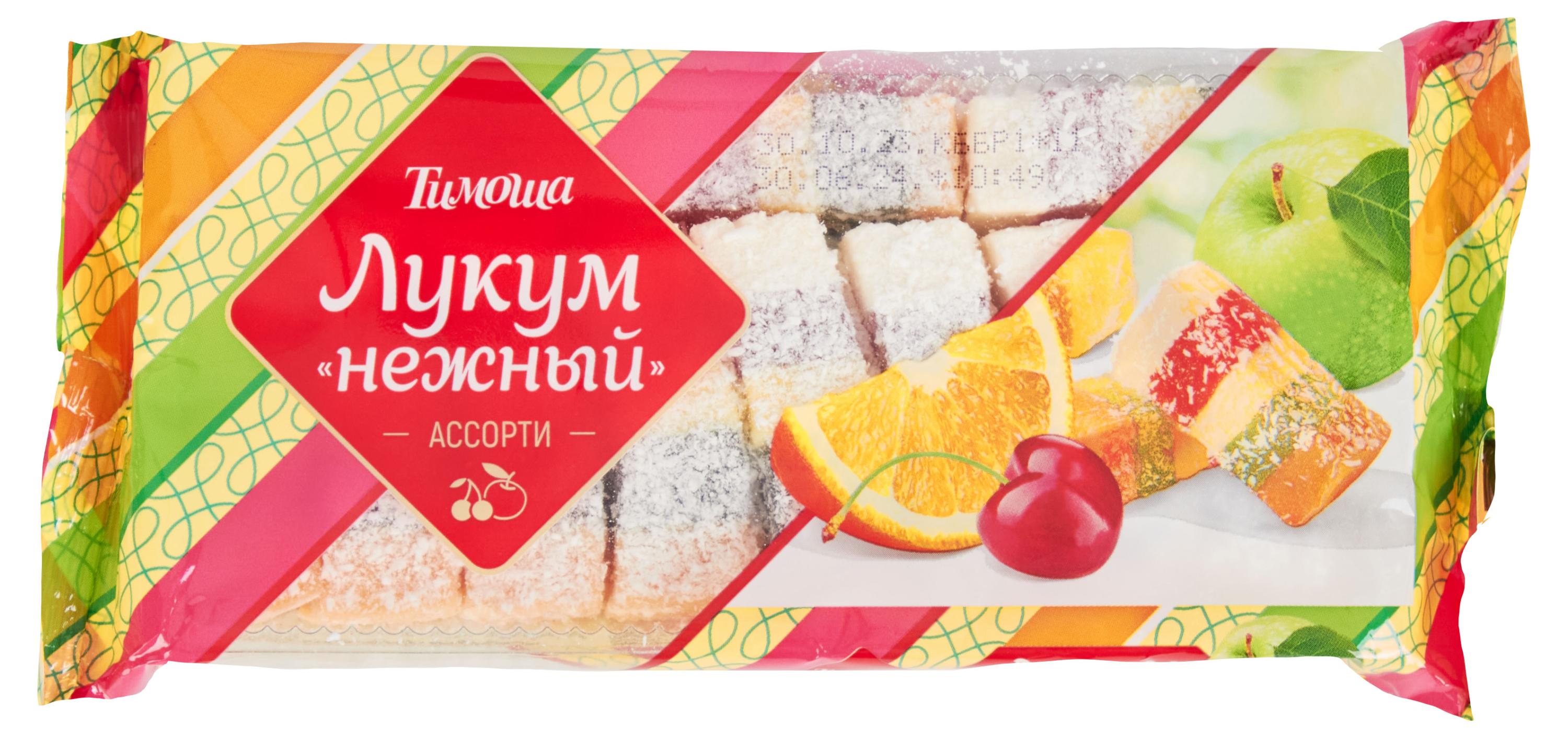 

Рахат-лукум Тимоша Лакомка нежный ассорти, 250 г
