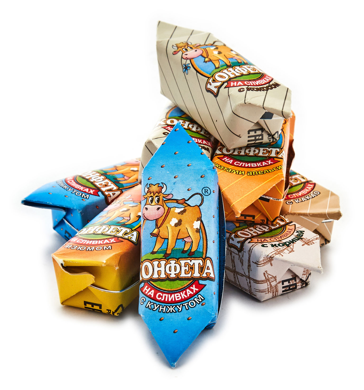 

Конфеты Волгир Cream Fudge на сливках, вес