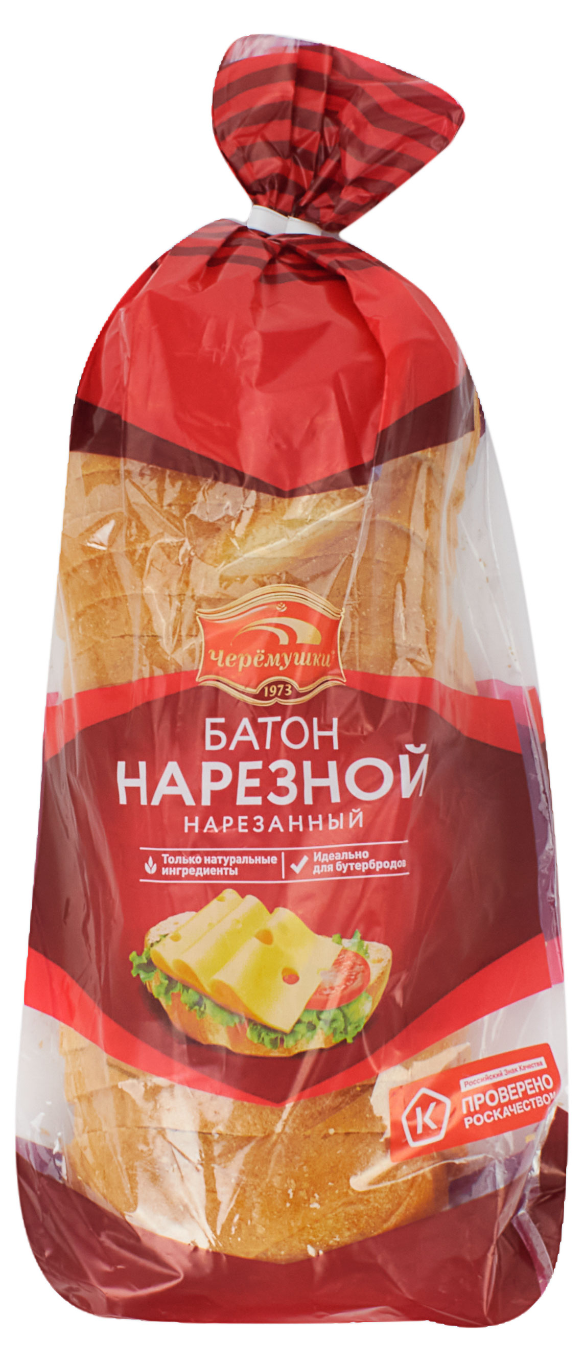 

Батон пшеничный нарезной Черемушки нарезка, 400 г