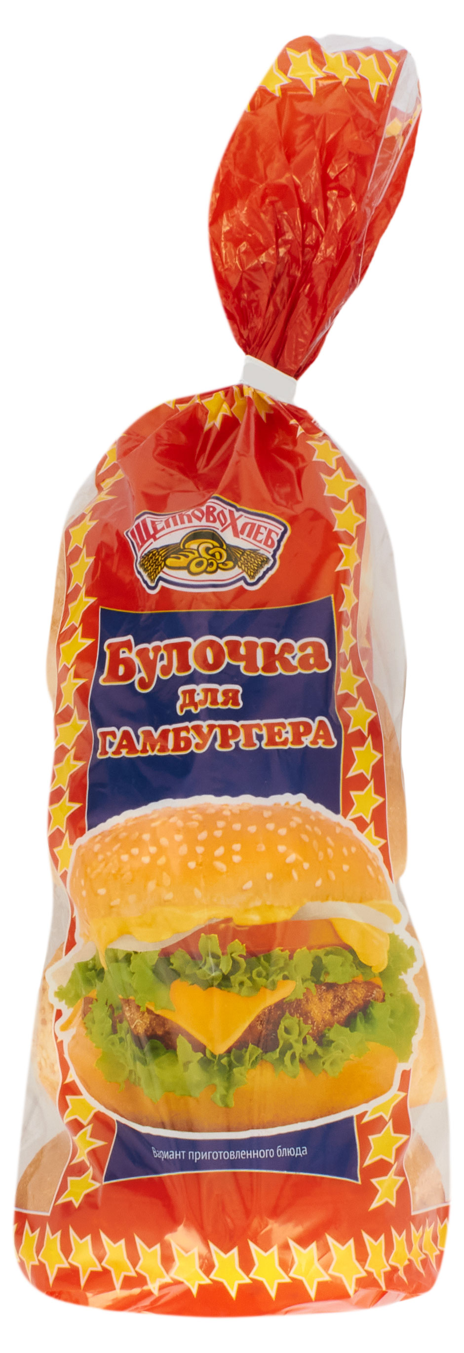 

Булочки Щелковохлеб для гамбургера, 240 г