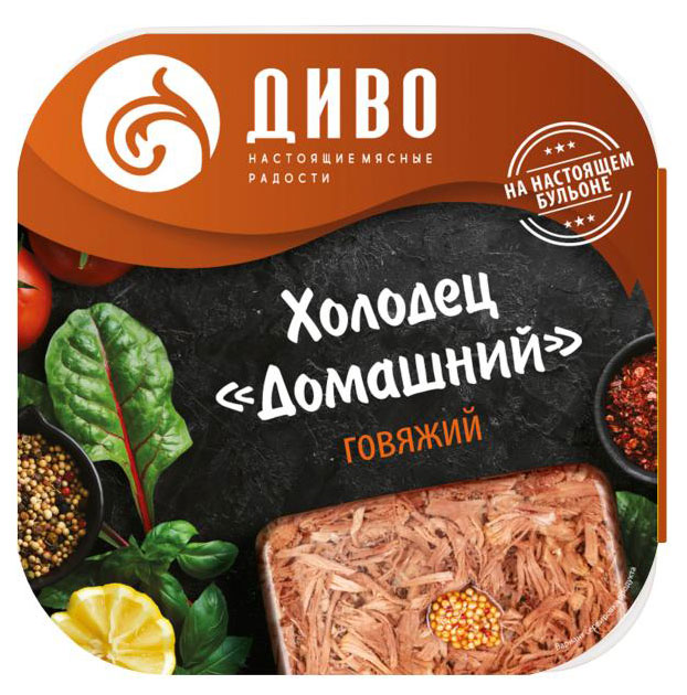 

Холодец Диво Домашний говяжий, 300 г