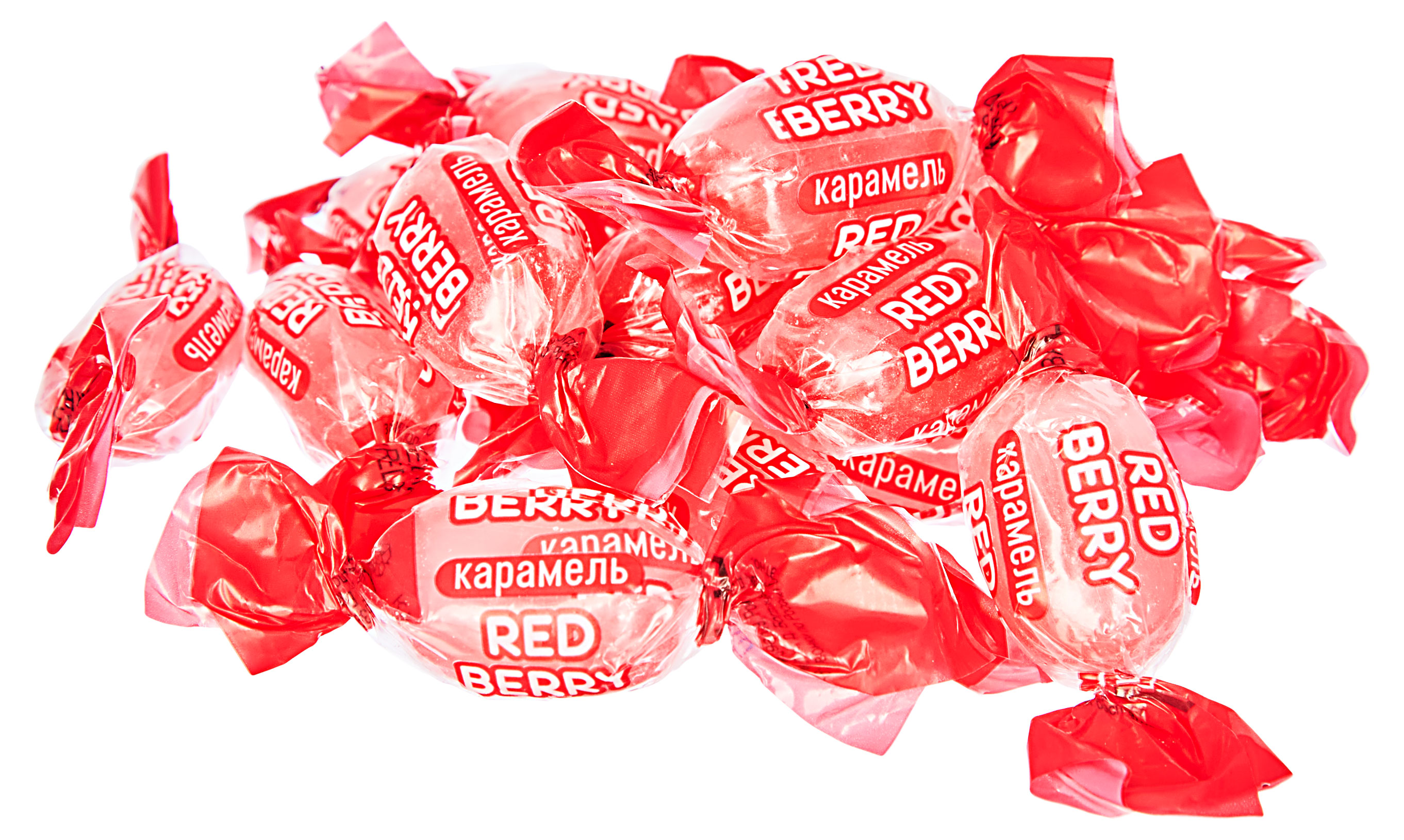 

Карамель KDV Red berry ягодная, вес
