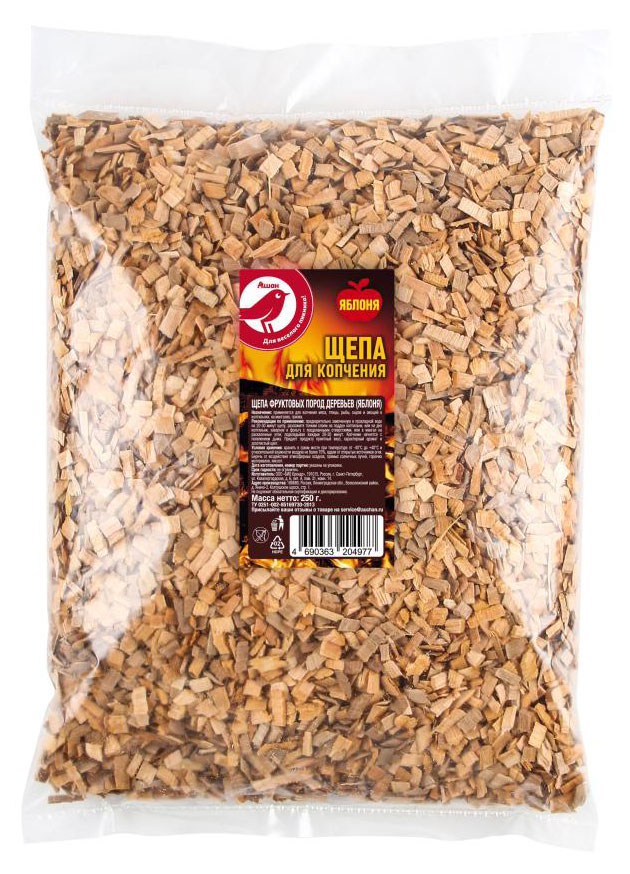 

Щепа АШАН Красная птица яблочная, 250 г