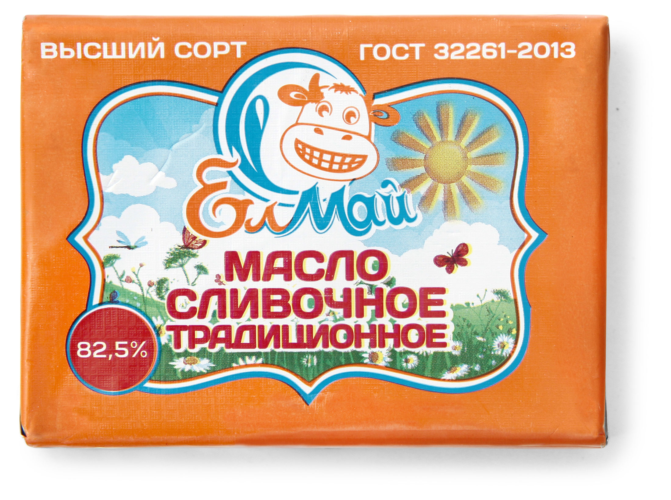 

Масло Елмай Традиционное 82,5% БЗМЖ, 160 г