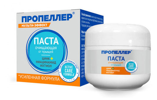 

Паста очищающая от прыщей Пропеллер, 15 мл