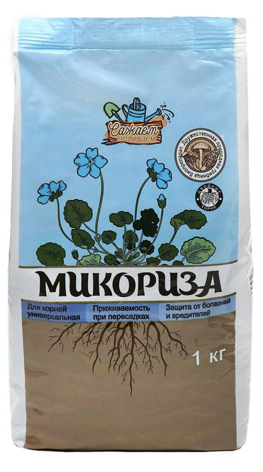 

Стимулятор роста растений Микориза Двойные корни, 1 кг