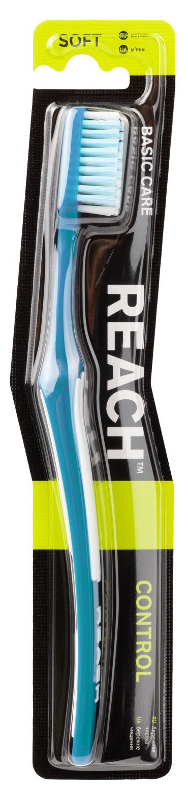 

Зубная щетка Reach Control Бережная чистка мягкая, 1 шт