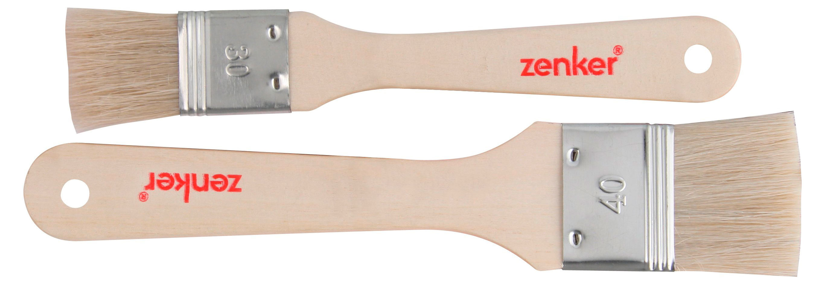 

Кисть кулинарная Zenker натуральная щетина, 2 шт