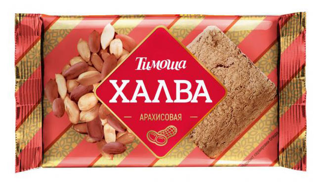 

Халва Тимоша подсолнечная с арахисом, 250 г