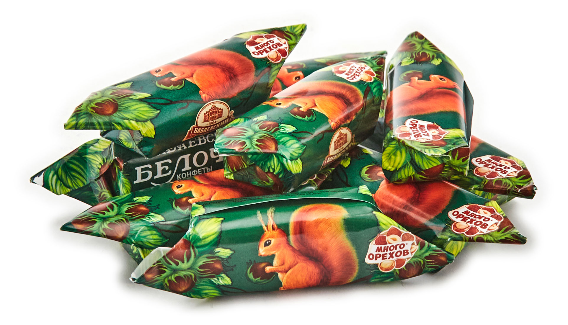 

Конфеты Бабаевский Белочка, вес
