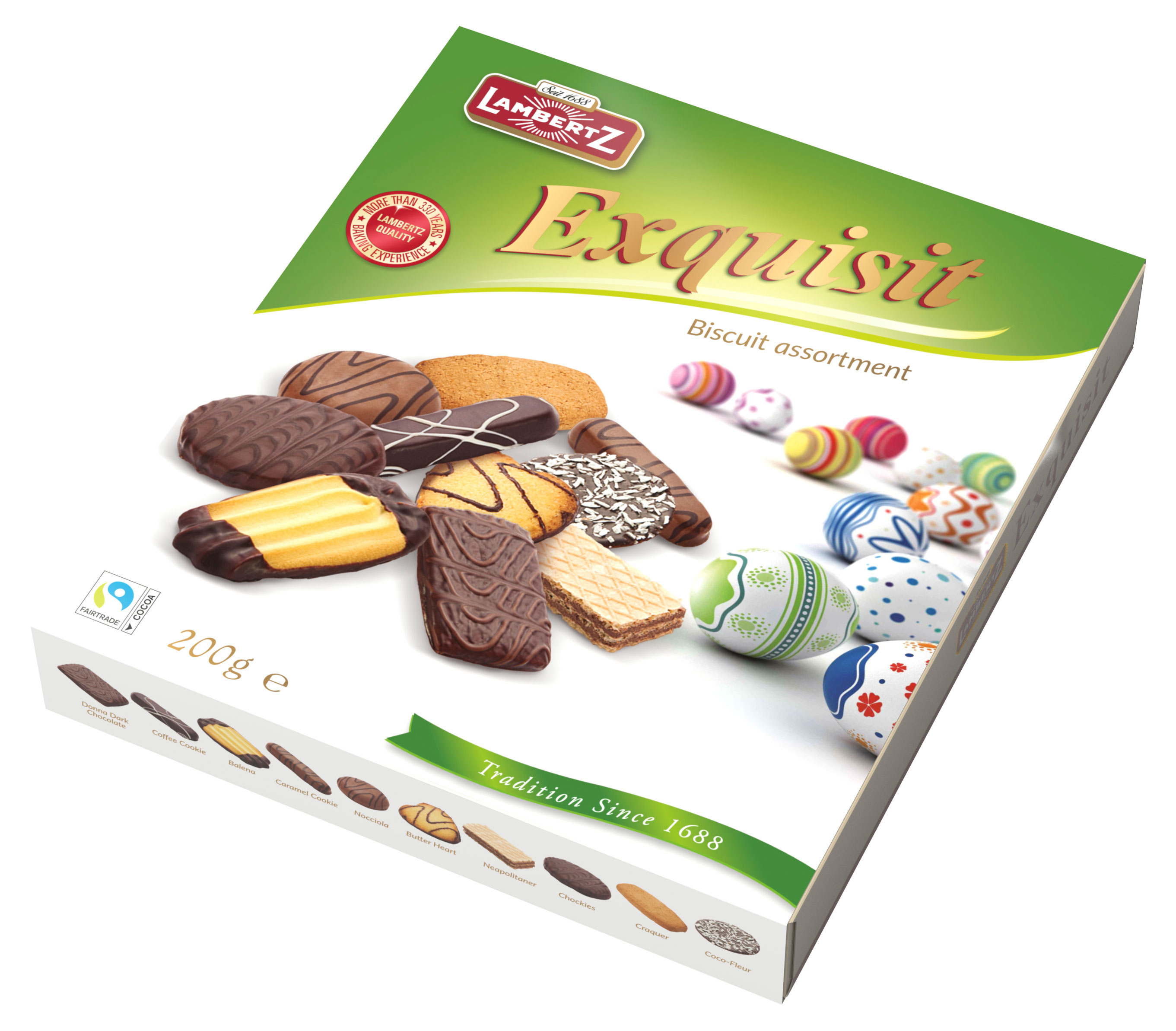 

Печенье Lambertz Exquisit ассорти, 200 г