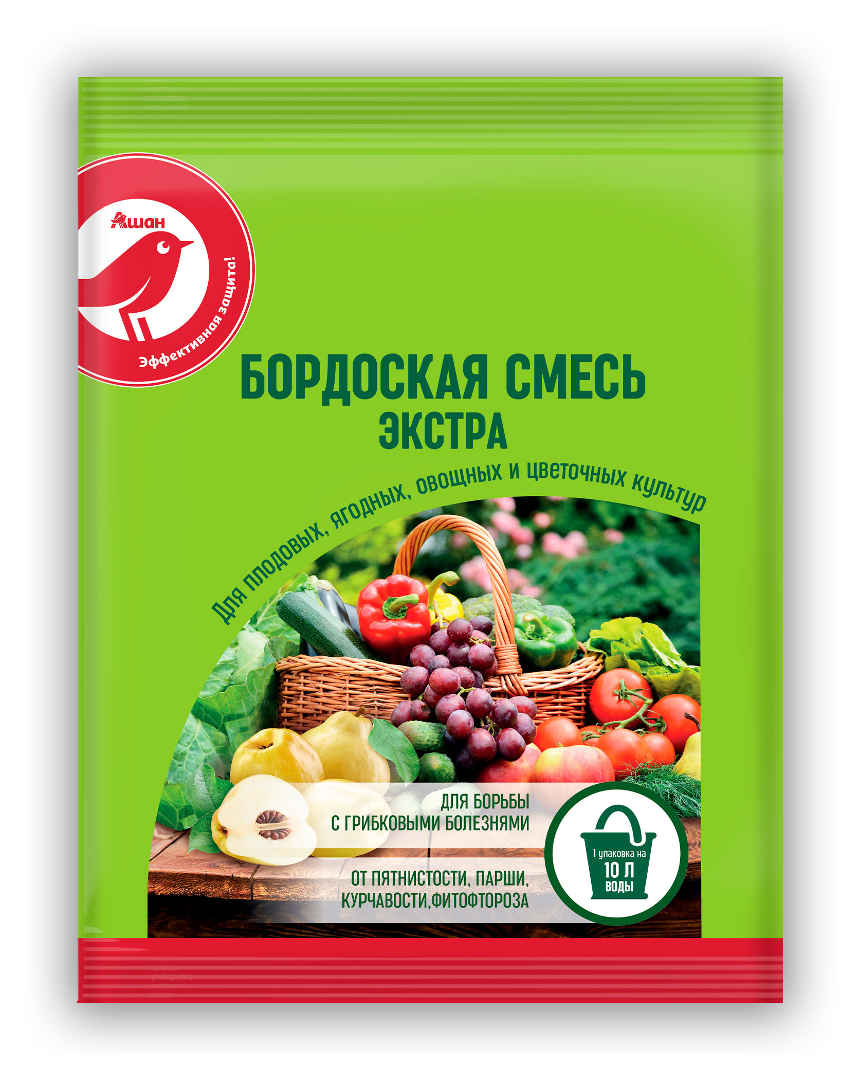 

Бордоская смесь АШАН Красная птица, 200 г