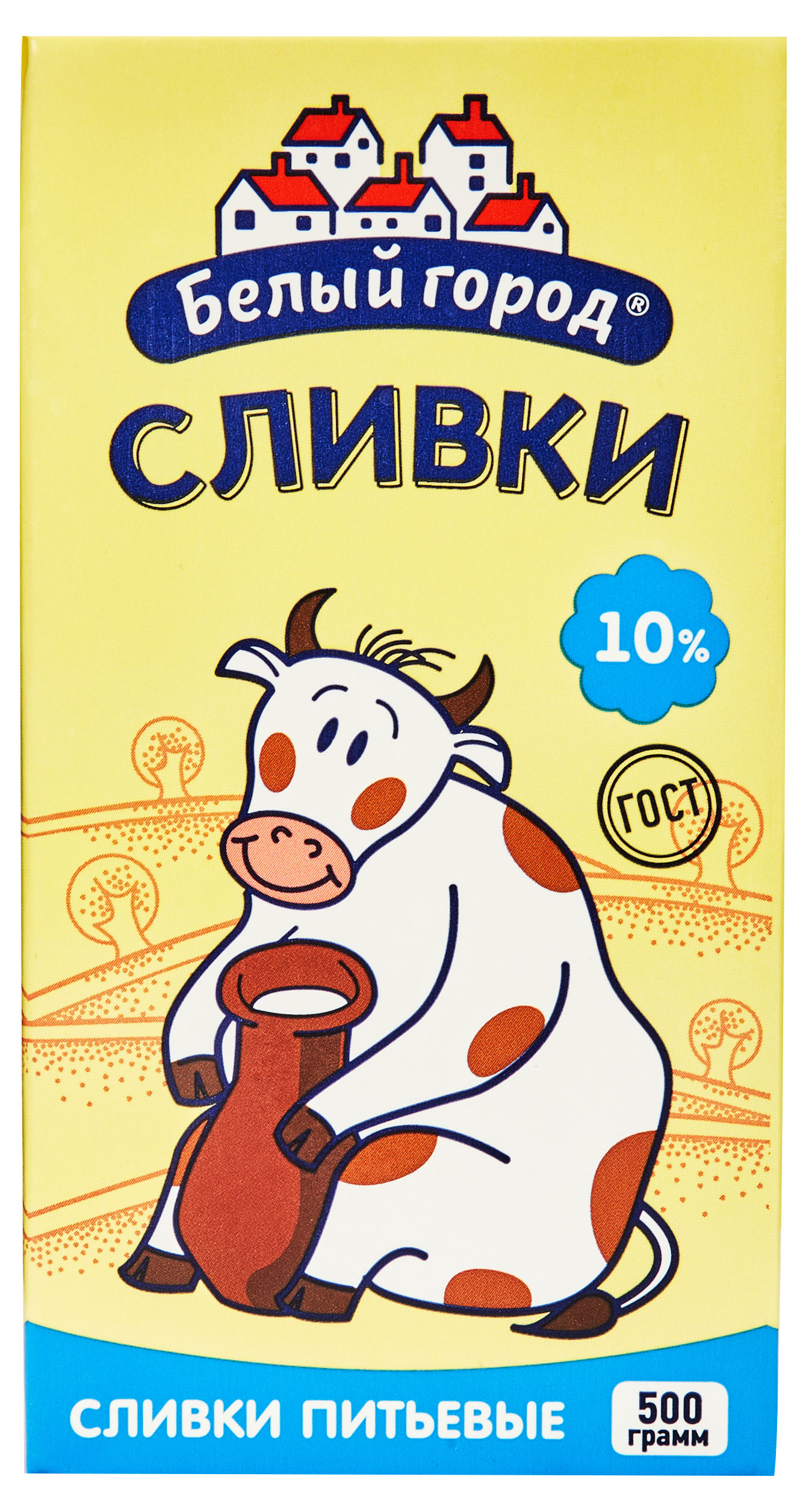 

Сливки ультрапастеризованные Белый Город 10% БЗМЖ, 500 мл