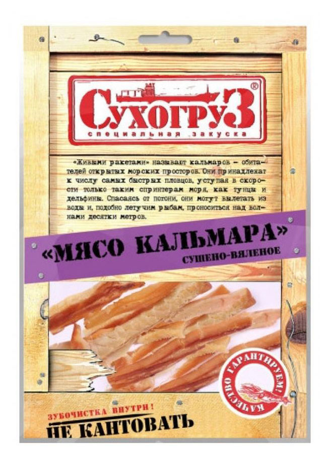 

Мясо кальмара СухогруЗ, 50 г