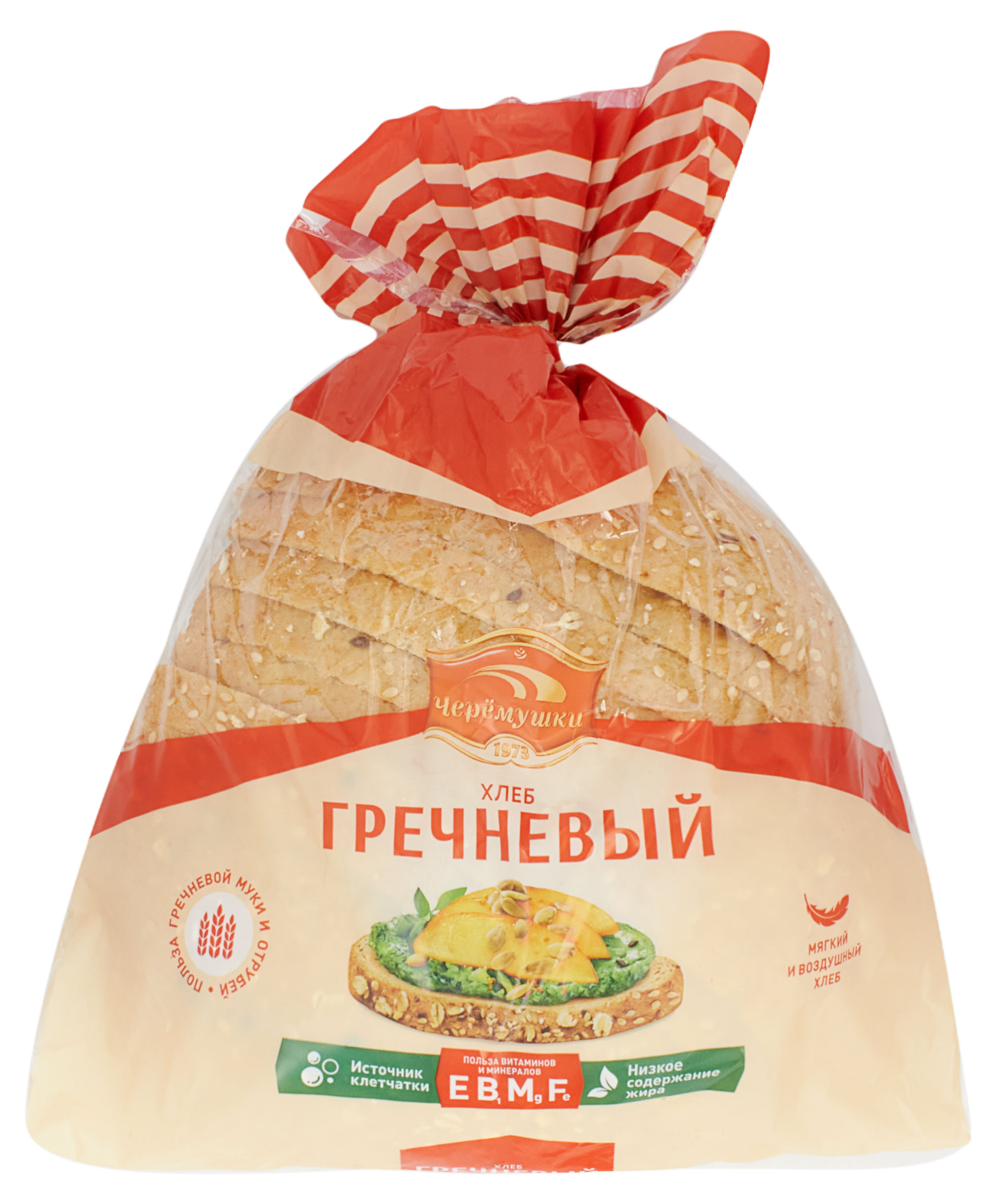 

Хлеб Черёмушки гречневый, 300 г