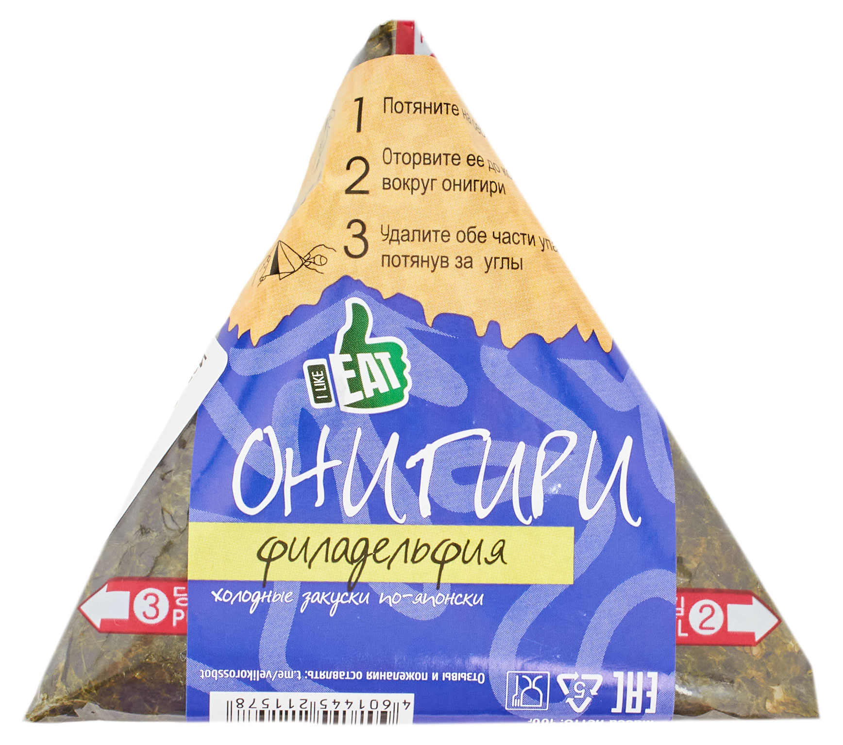 

Онигири I like eat Филадельфия, 100 г