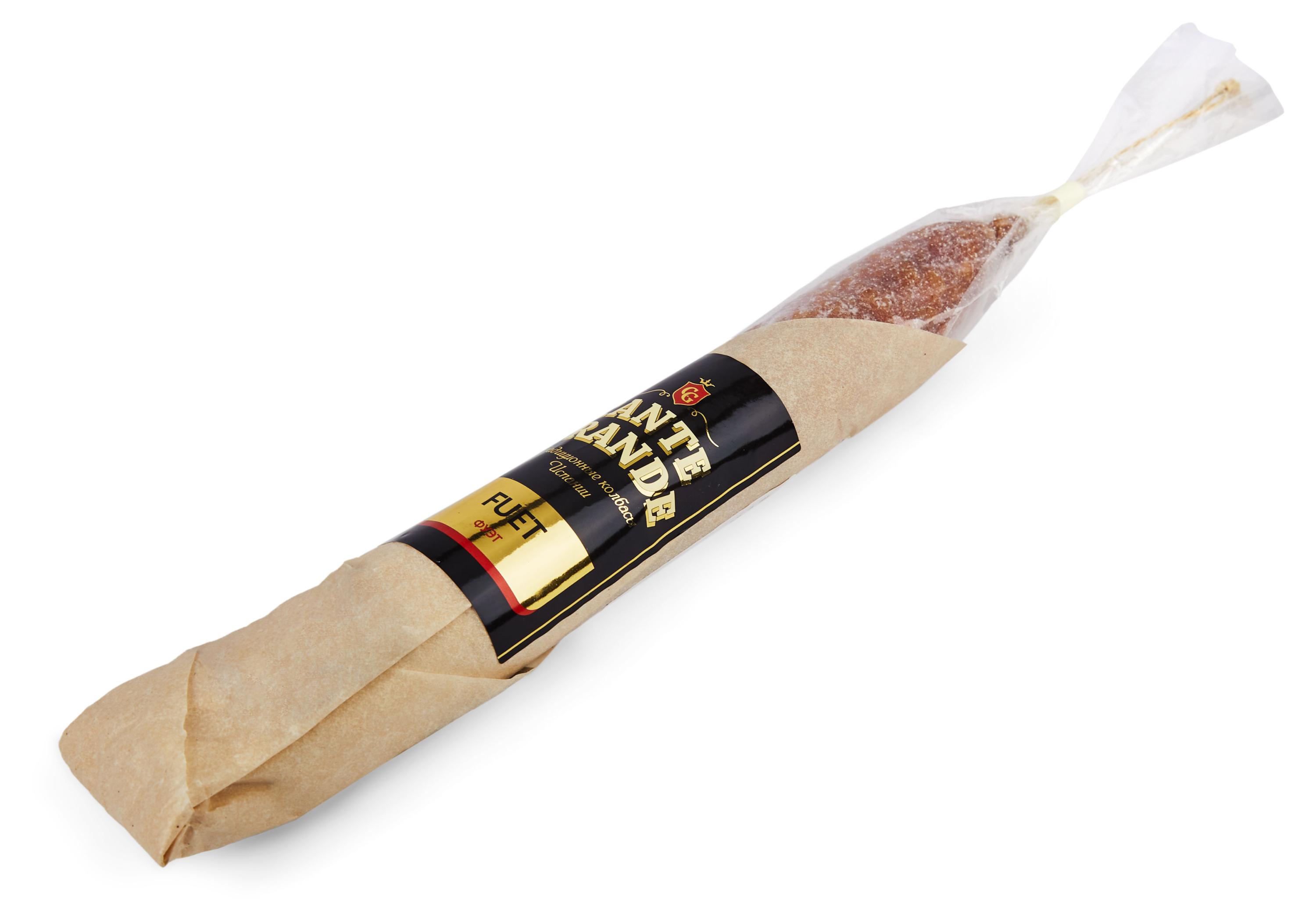 

Колбаса Cante Grande Fuet сырокопченая, 180 г
