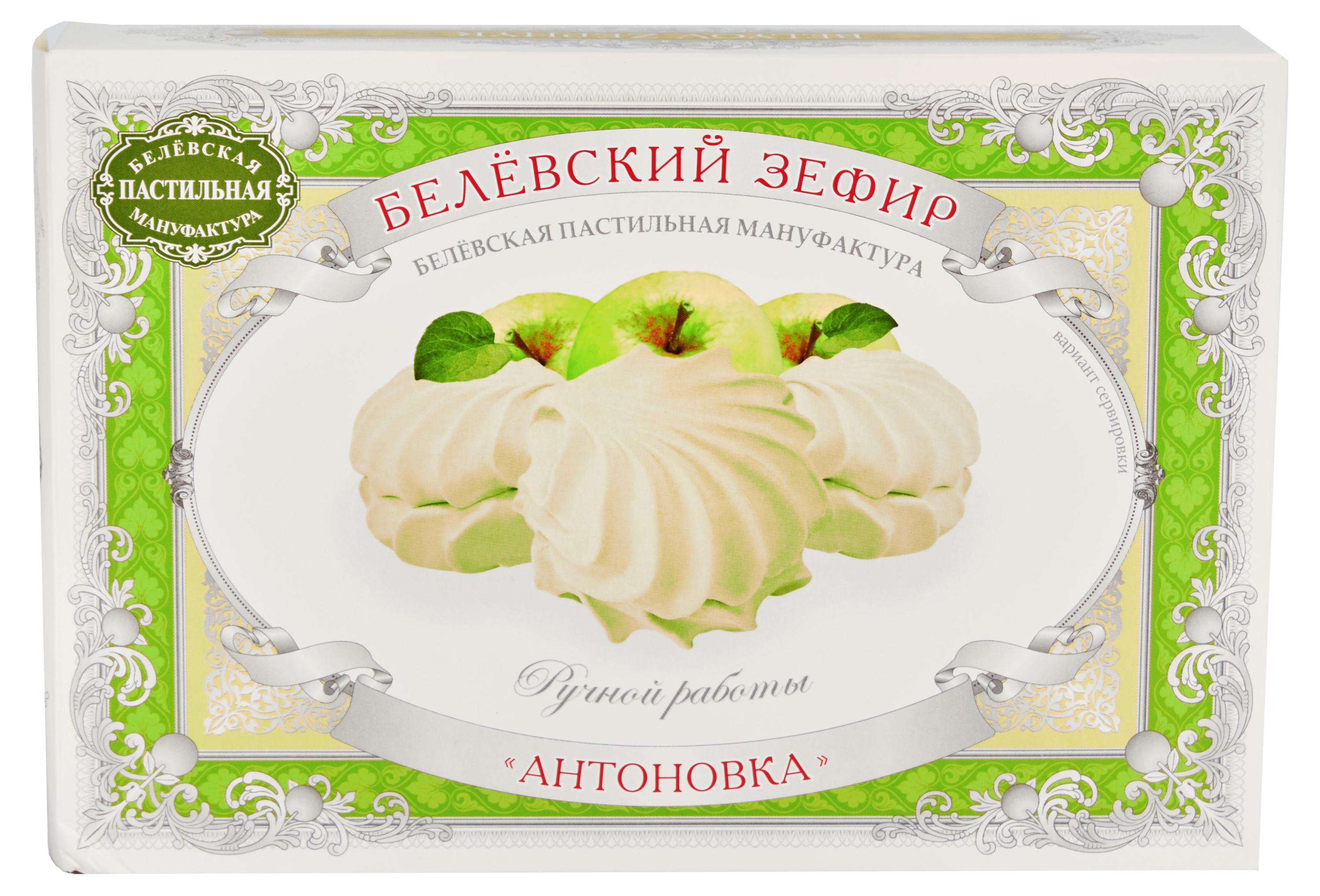 

Зефир Белевская пастильная мануфактура Антоновка, 250 г