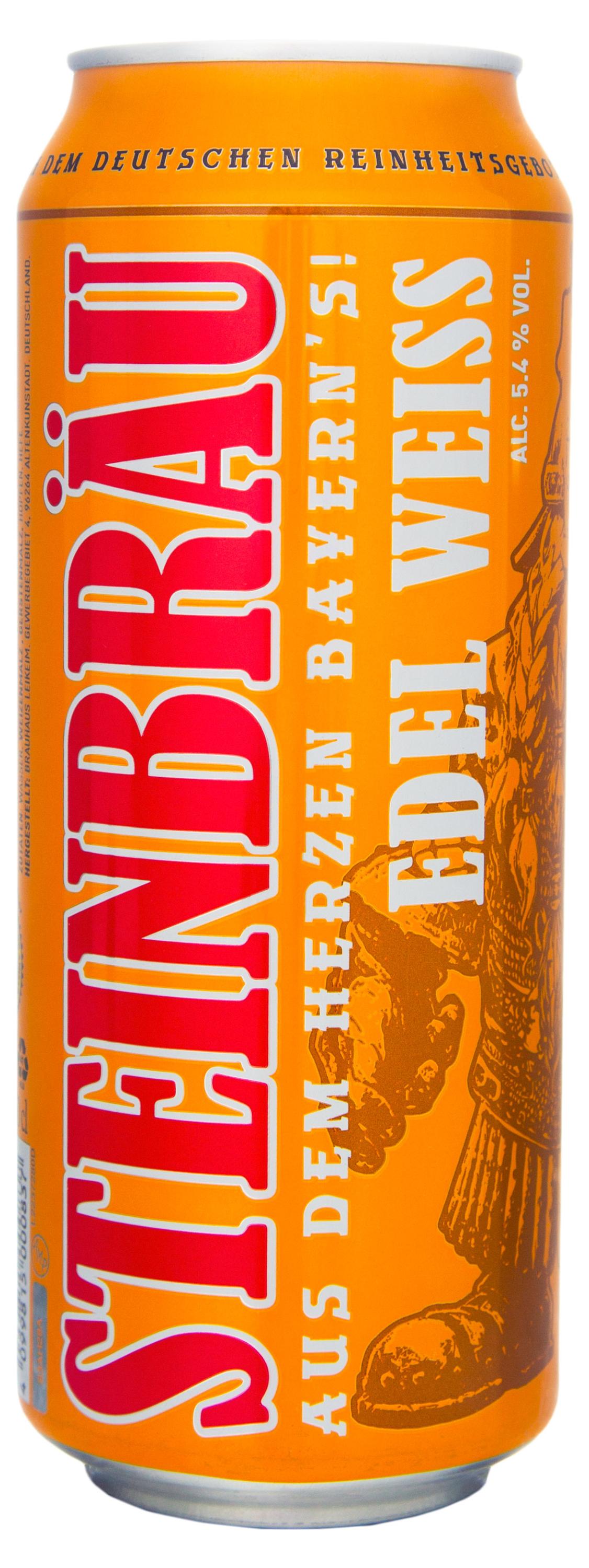 

Пиво светлое Stenbrau Edel Weiss 5,4%, 0,5 л
