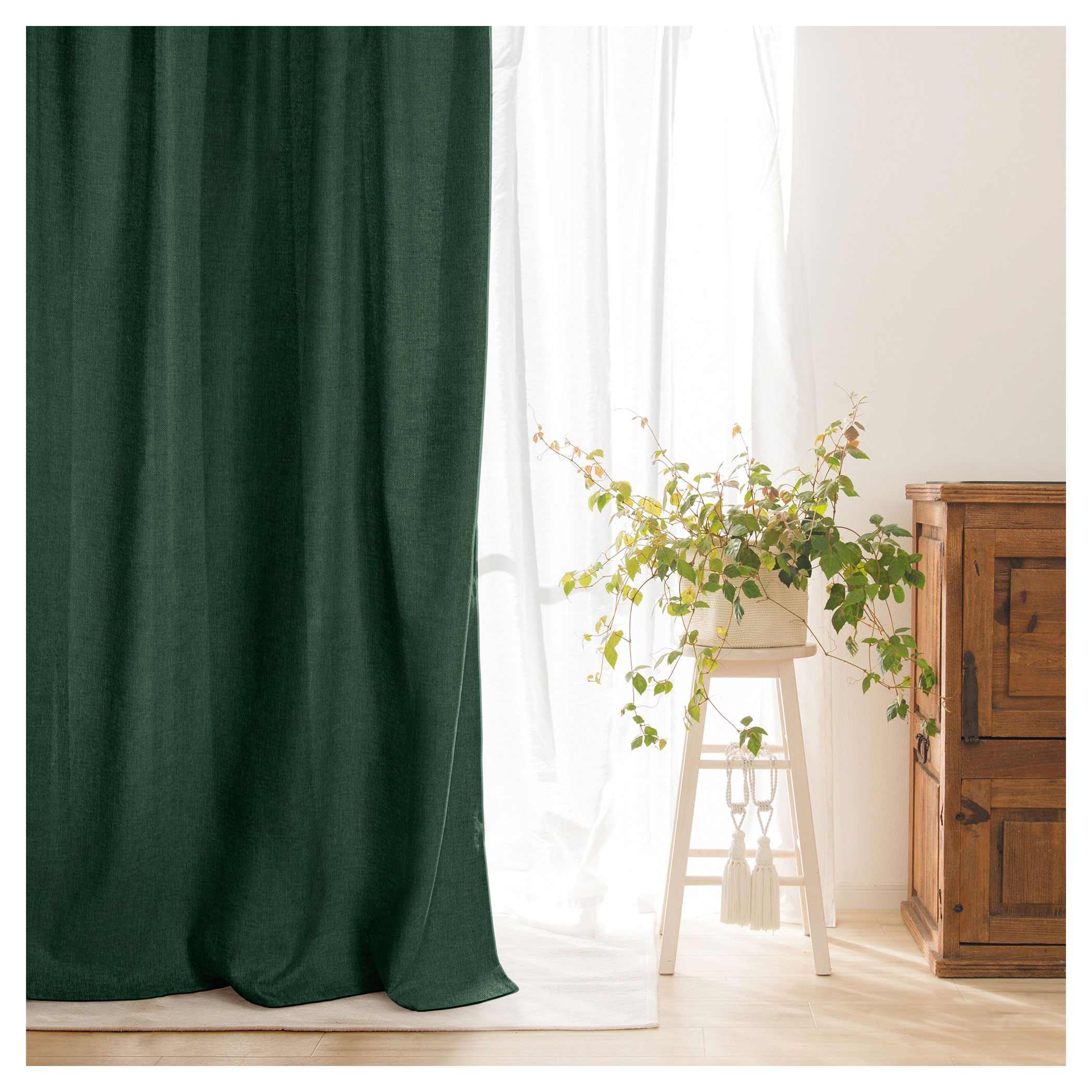 

Штора Волшебная Ночь Изумруд, 165х270 см