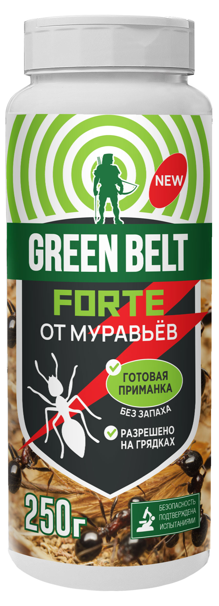 

Форте GREEN BELT от муравьев, 250 г