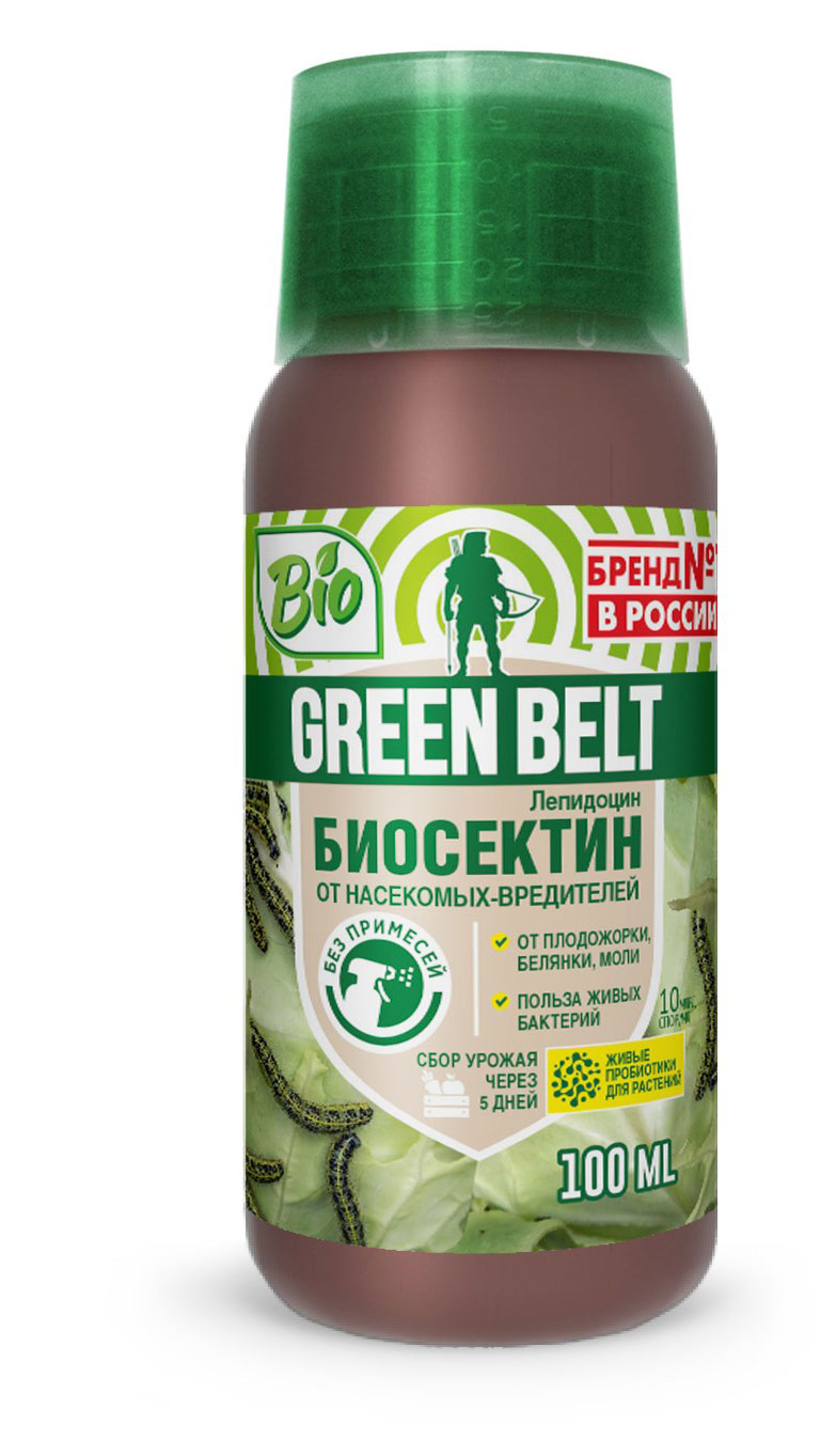 

Средство от вредителей GREEN BELT Биосектин, 100 мл