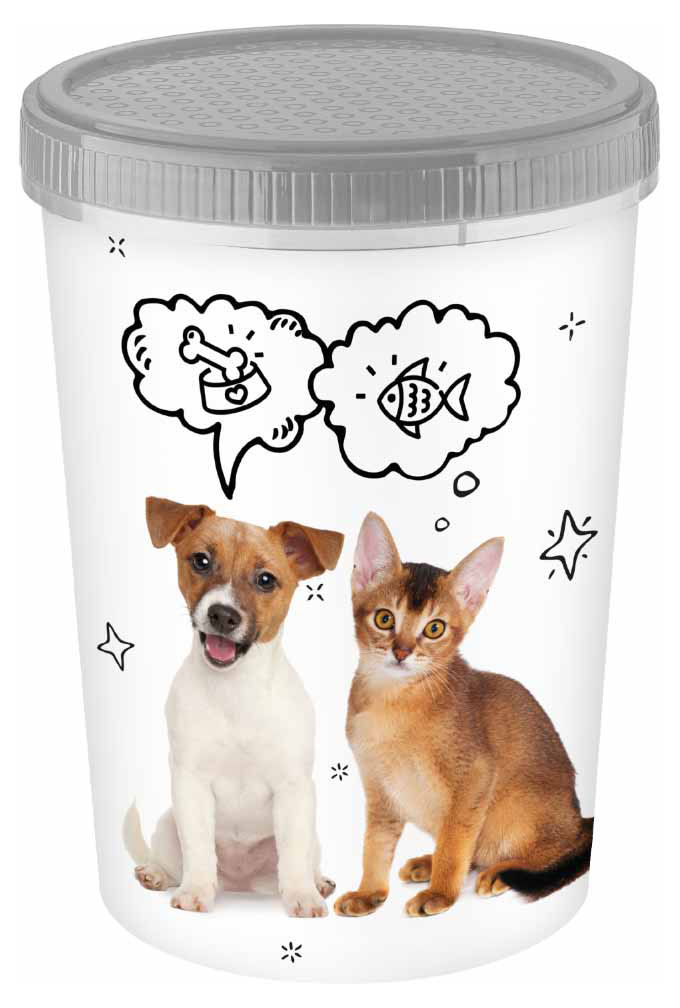 

Контейнер для корма и лакомств Lucky Pet, 1,6 л