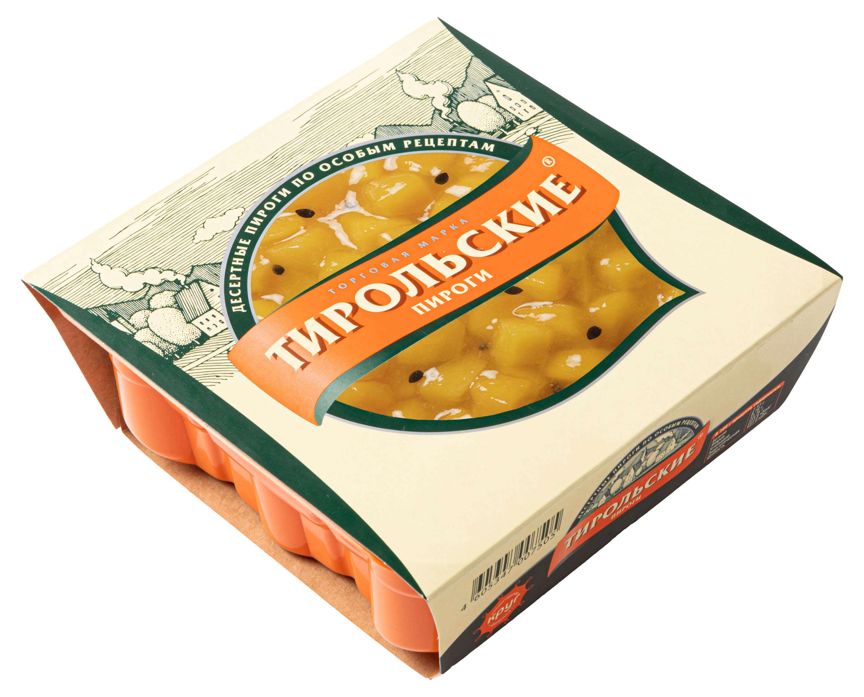 

Пирог Тирольские пироги Манго-маракуйя, 250 г