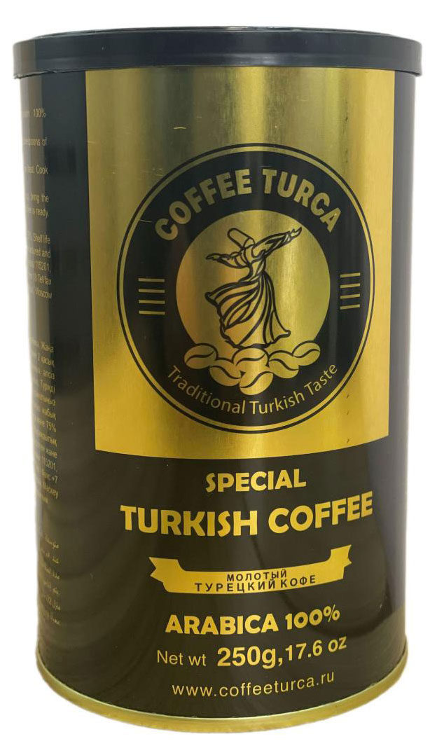 

Кофе молотый Coffee Turca Turkish coffee арабика, 250 г