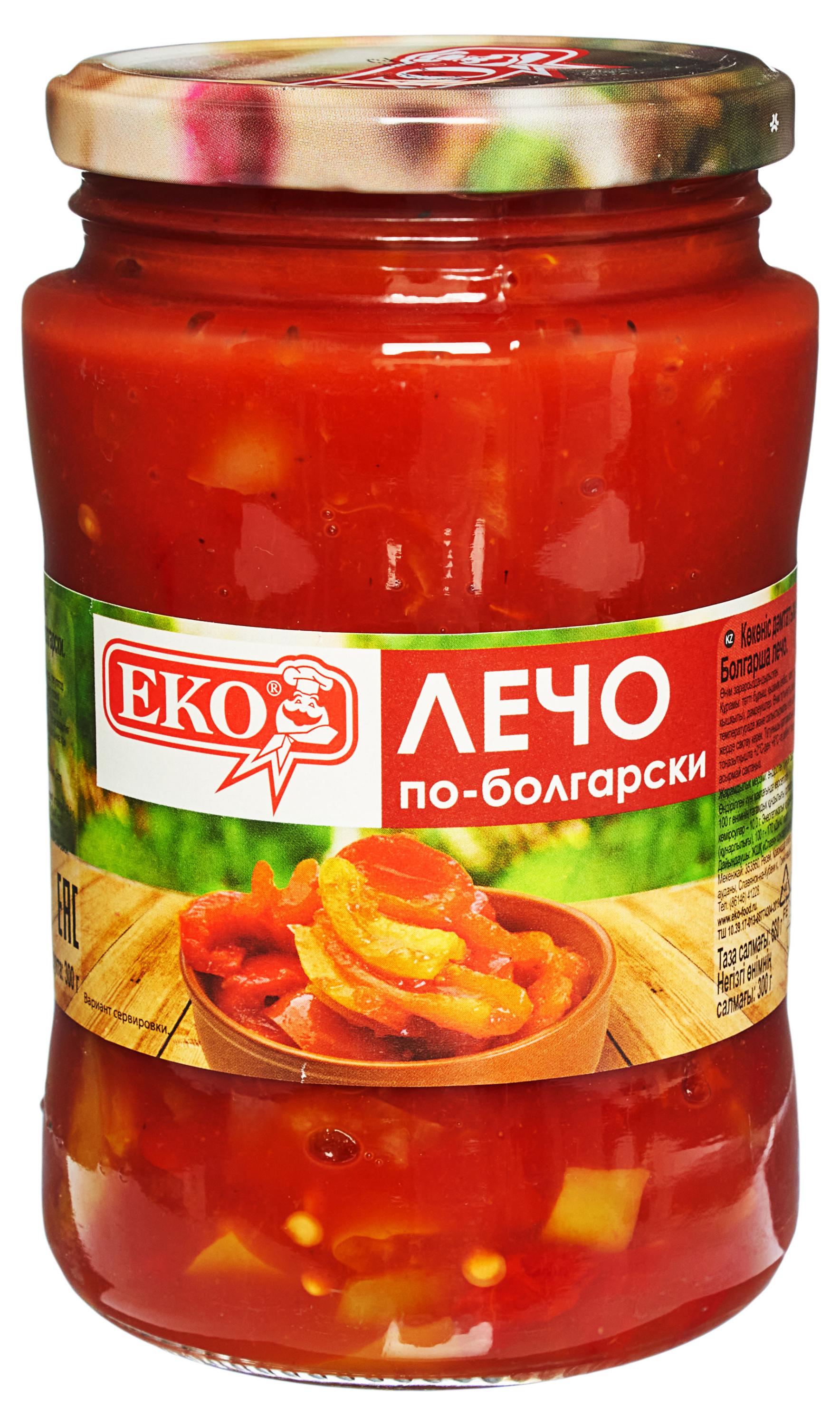 

Лечо Еко по-болгарски, 680 г