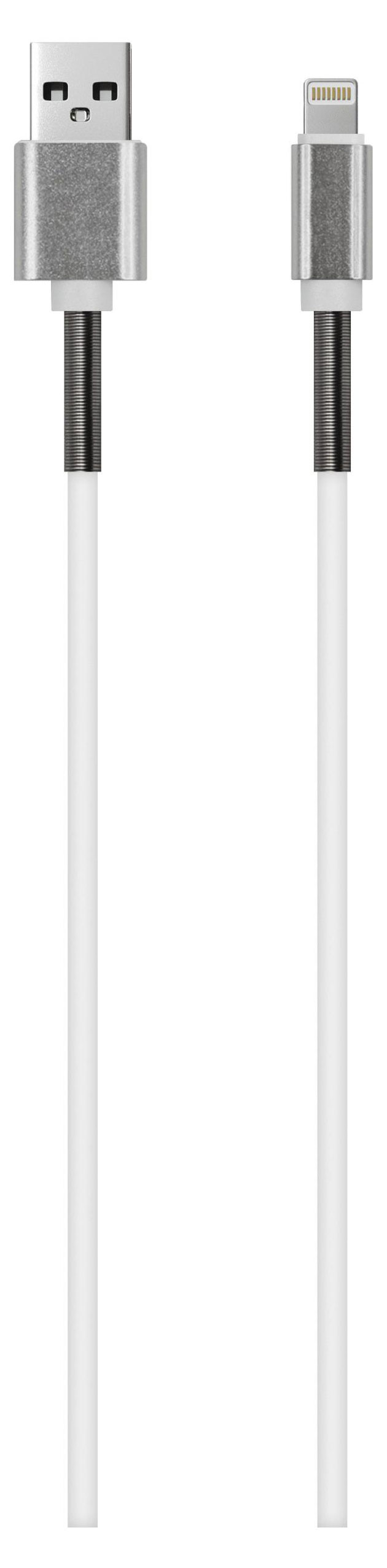

Кабель для зарядки Red Line USB-Lightning белый, 3 м