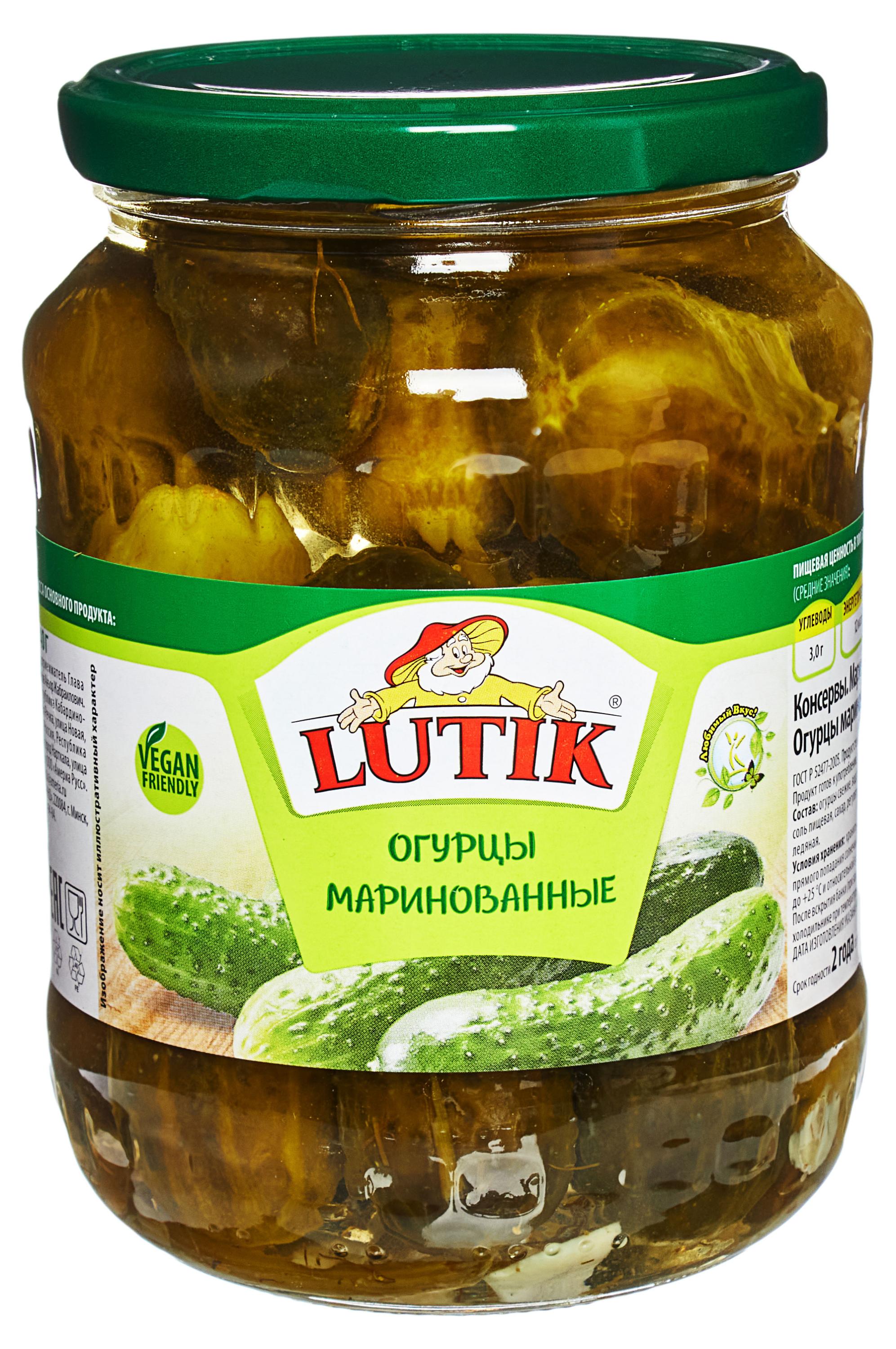 

Огурцы LUTIK маринованные по-берлински, 720 мл