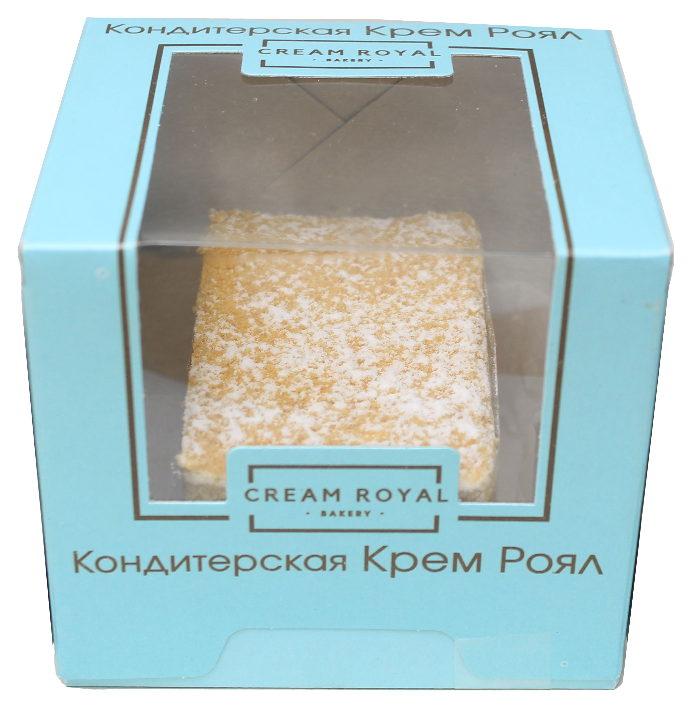 

Пирожное бисквитное Cream Royal Медовик с ванильным кремом и сахарной пудрой охлажденное, 130 г