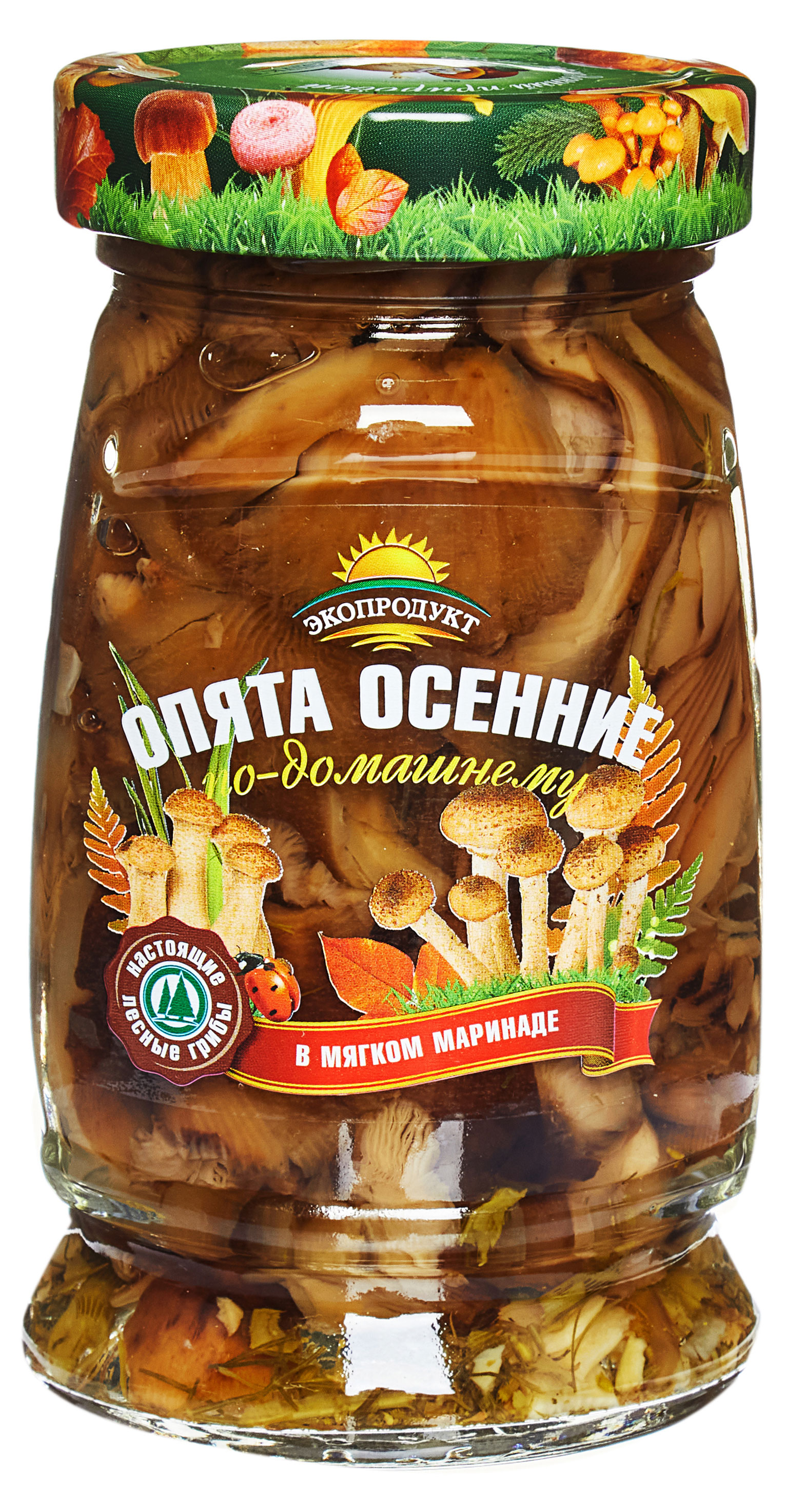 

Опята маринованные ЭкоПродукт Осенние по-домашнему, 340 г