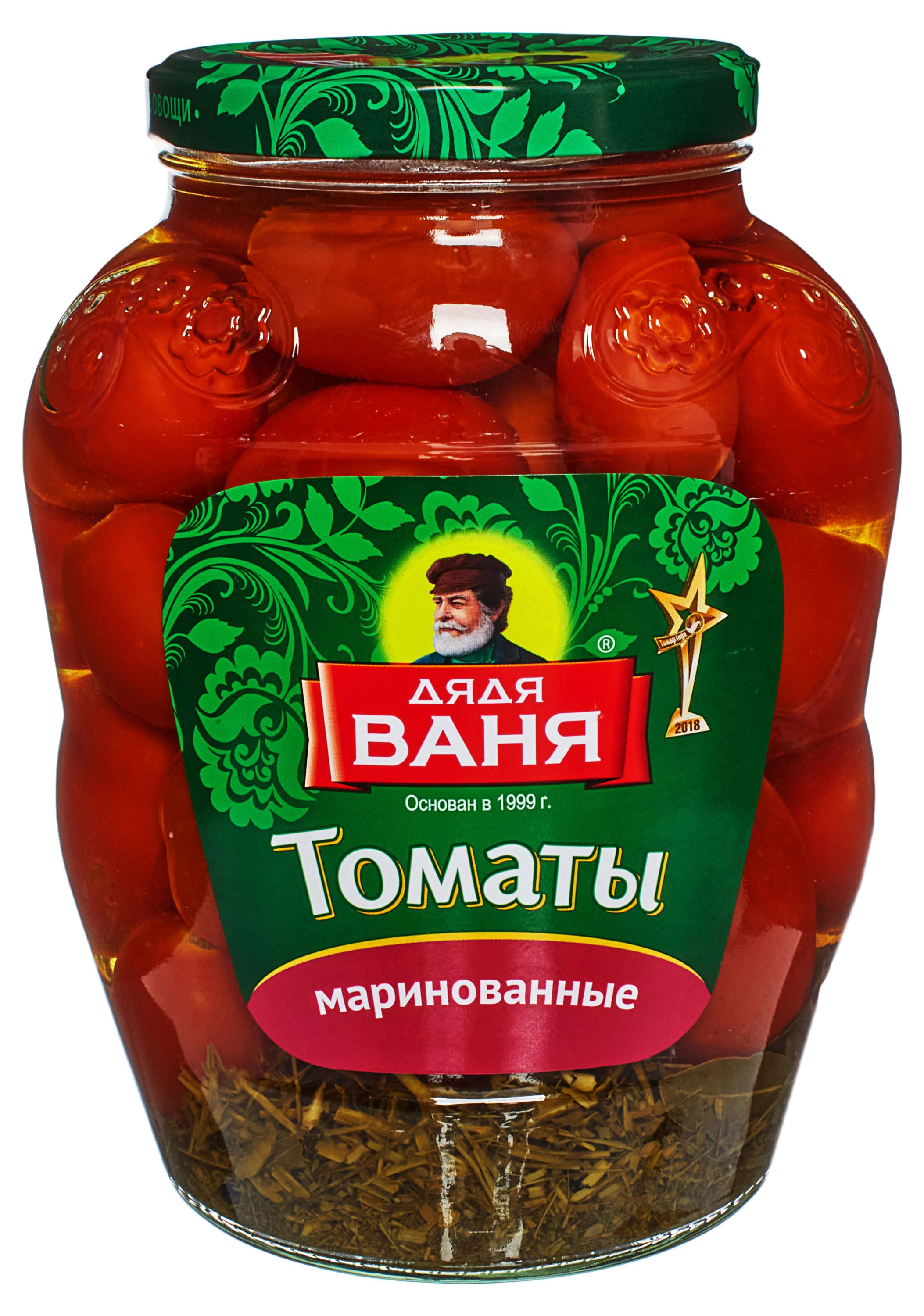 

Томаты маринованные Дядя Ваня, 1,8 кг