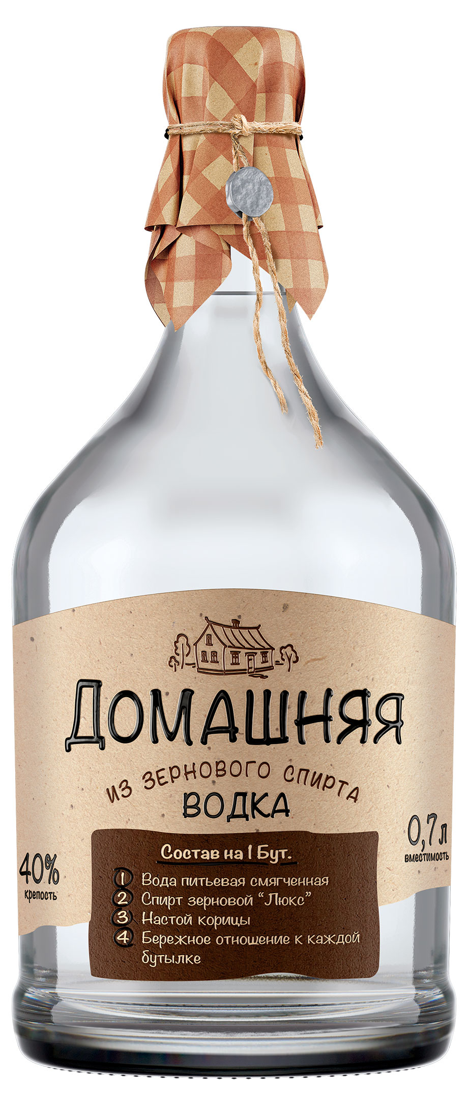 

Водка Домашняя Россия, 0,7 л
