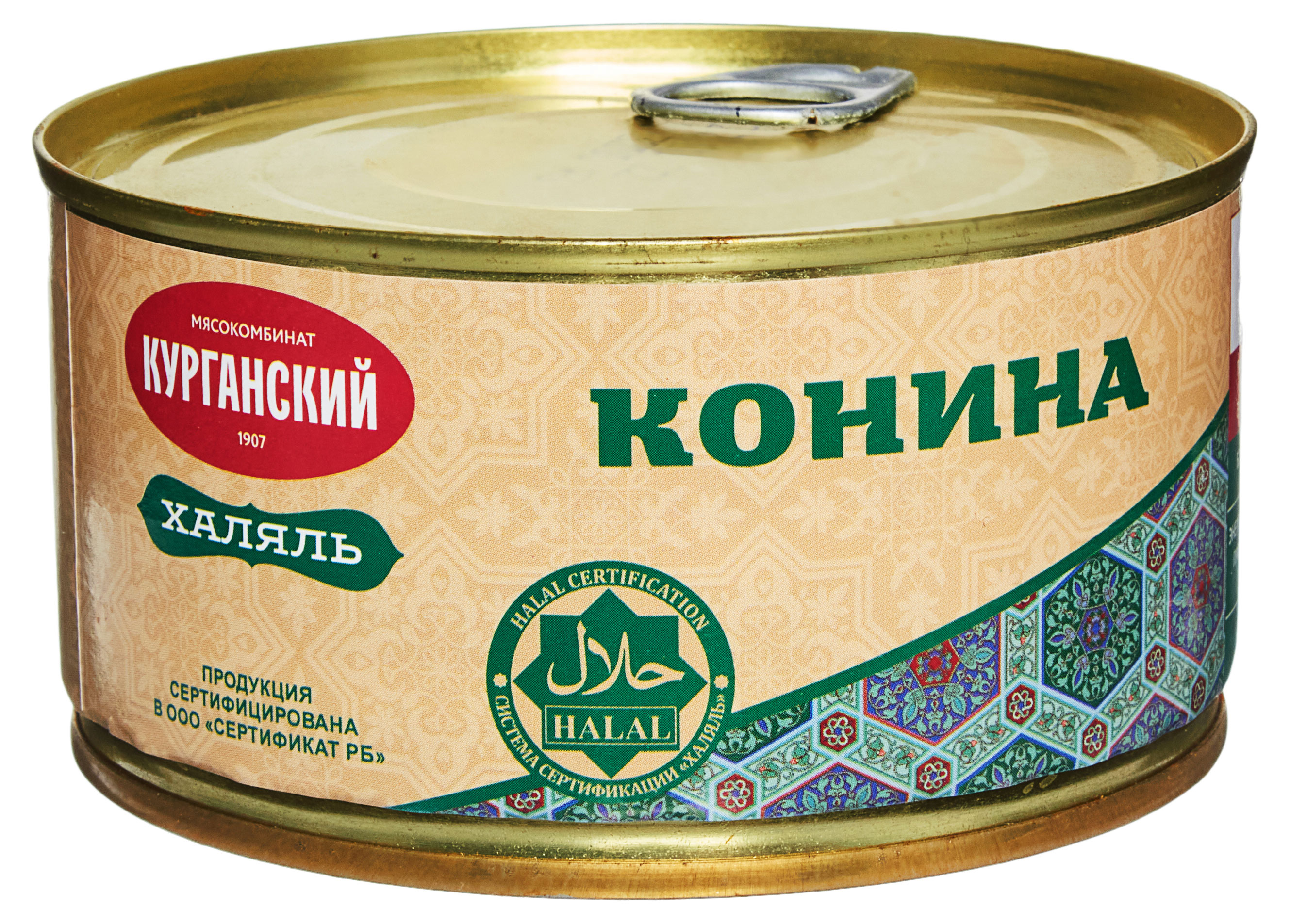 

Конина тушеная Халяль, 325 г