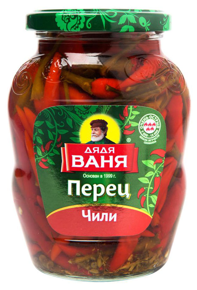 

Перец Дядя Ваня чили маринованный, 340 г