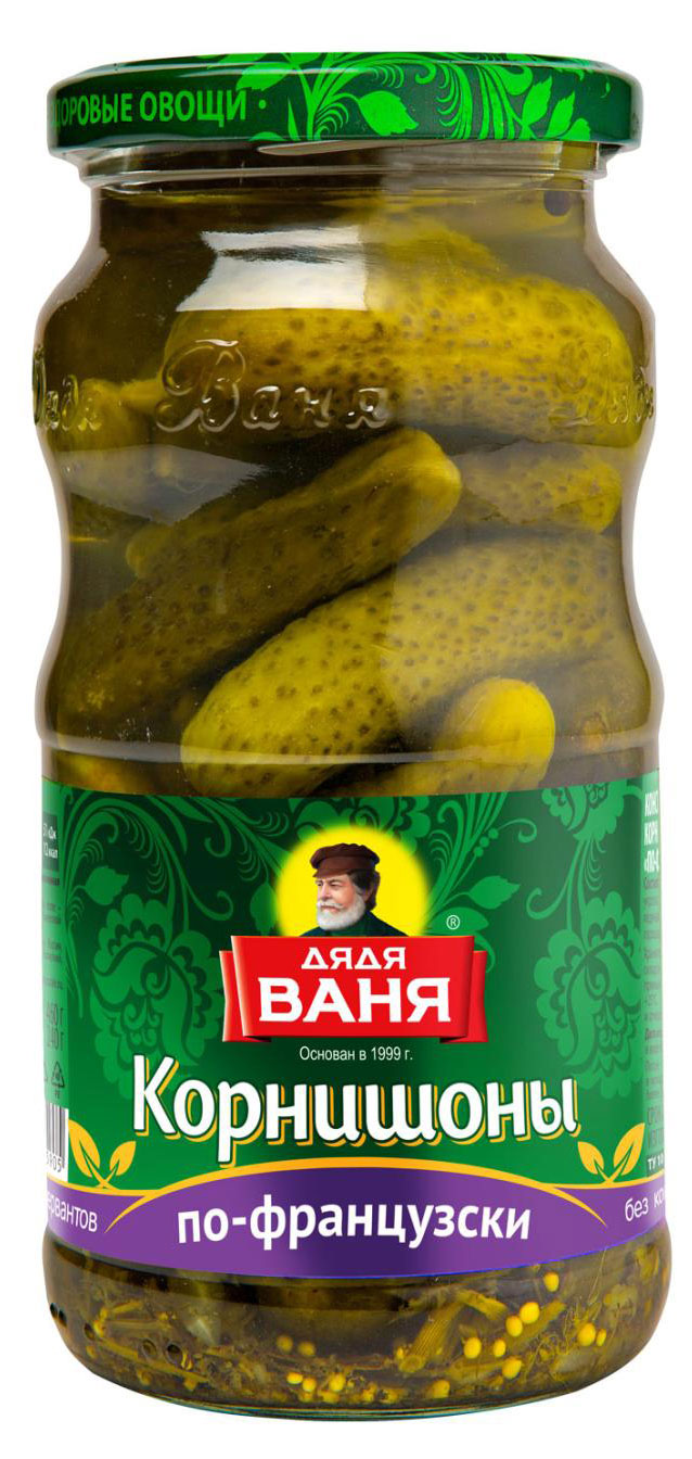 

Огурцы Дядя Ваня корнишоны по-французски, 420 г
