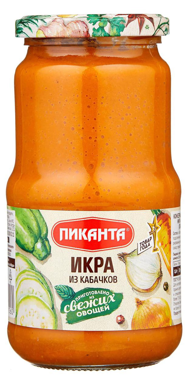 

Икра кабачковая Пиканта, 450 г