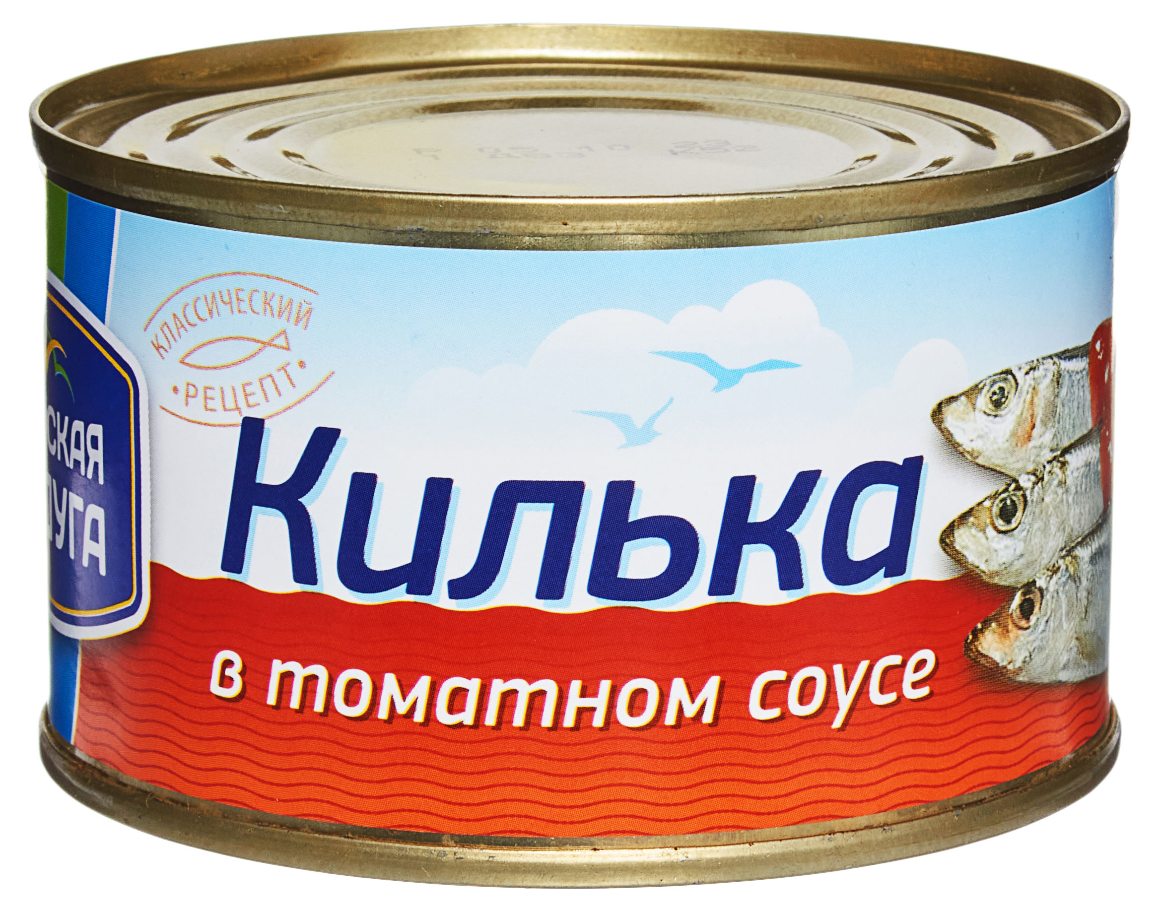 

Килька Морская Радуга черноморская в томатном соусе, 240 г