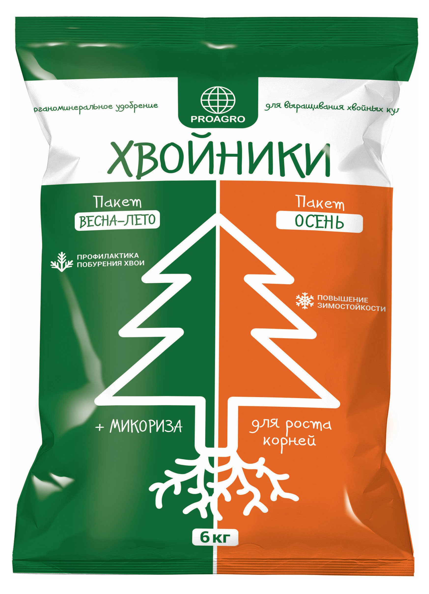 

Удобрение ПроАгро Хвойники, 6 кг