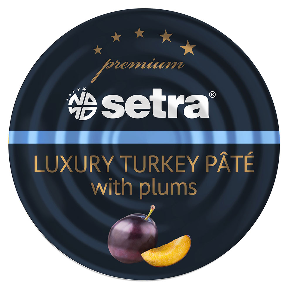 

Паштет из индейки Setra с черносливом, 100 г