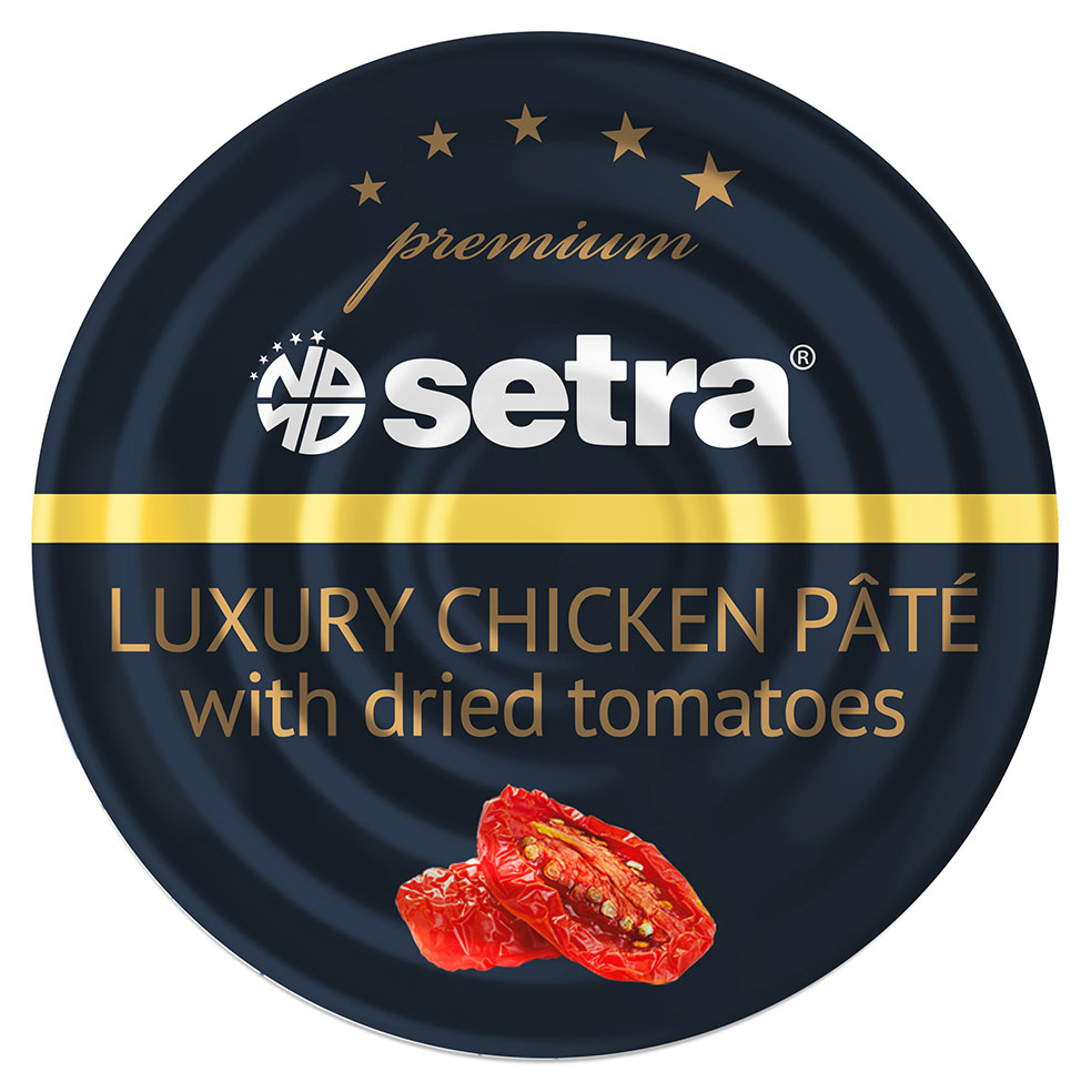 

Паштет куриный Setra с вялеными томатами, 100 г