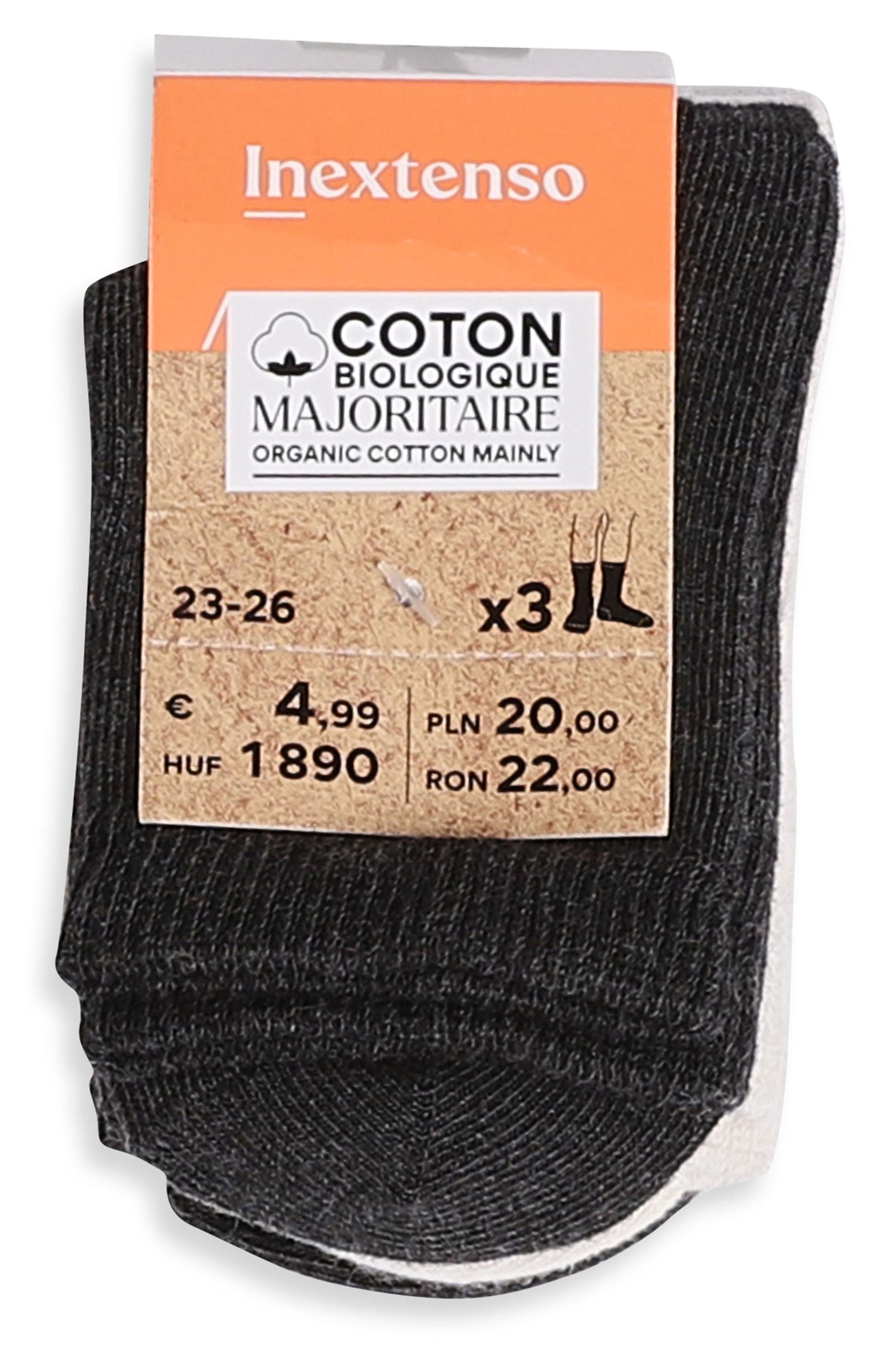 

Носки для мальчиков InExtenso, 3 шт