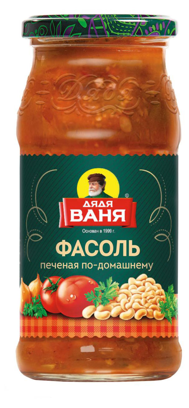 Изображение товара Фасоль печеная «Дядя Ваня» по-домашнему, 480 г