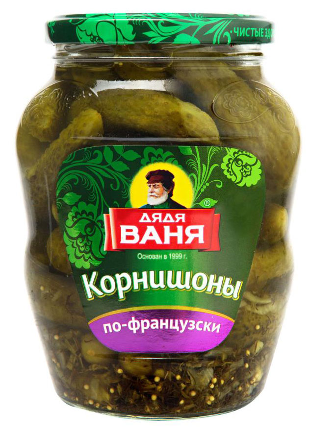 

Корнишоны Дядя Ваня по-французски, 680 г
