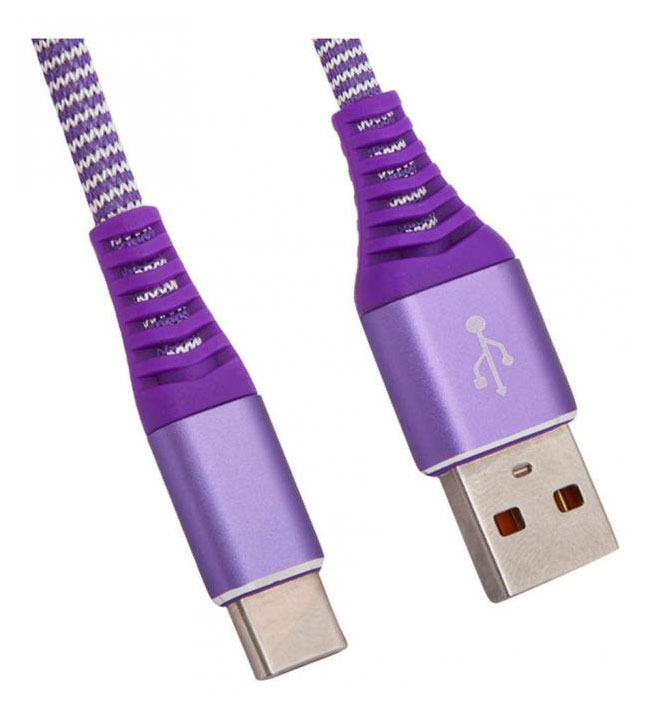 Изображение товара USB кабель Liberty Project Type-C Носки фиолетовый