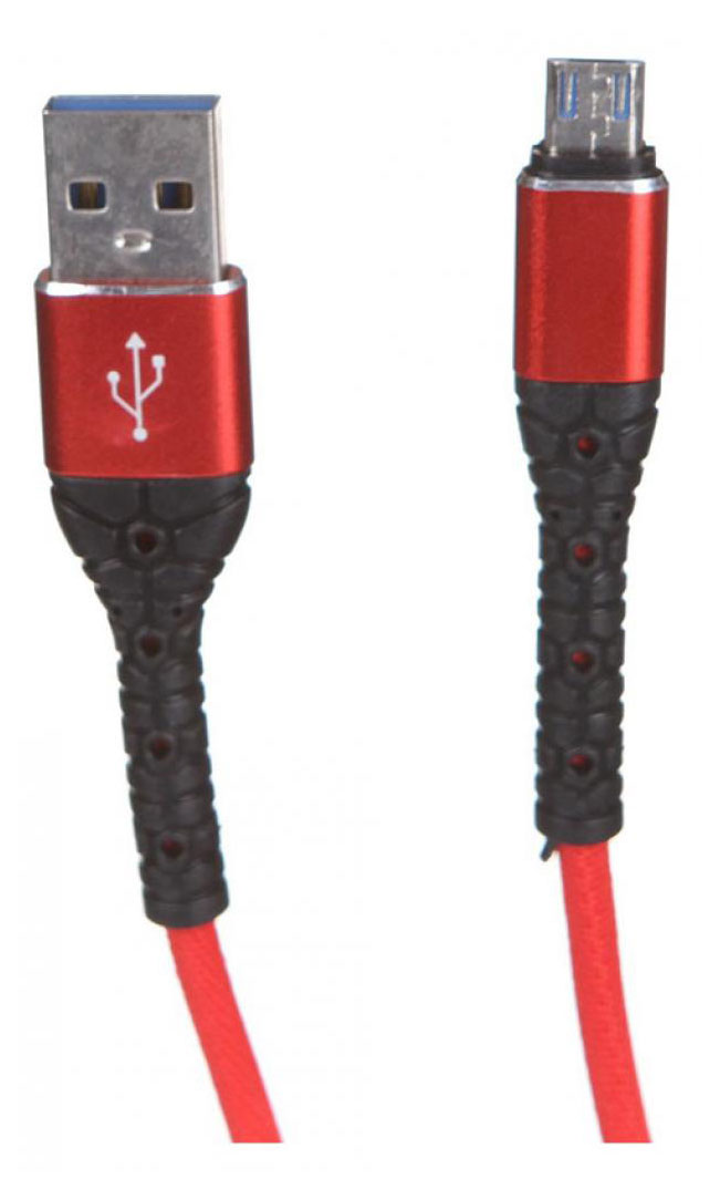 

Кабель mObility USB Micro USB красный
