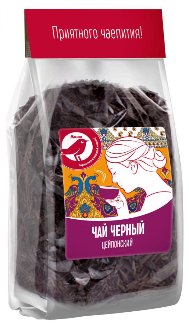 

Чай черный АШАН Красная птица Цейлонский листовой, 200 г